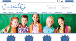 Desktop Screenshot of cruikshankorthodontics.com
